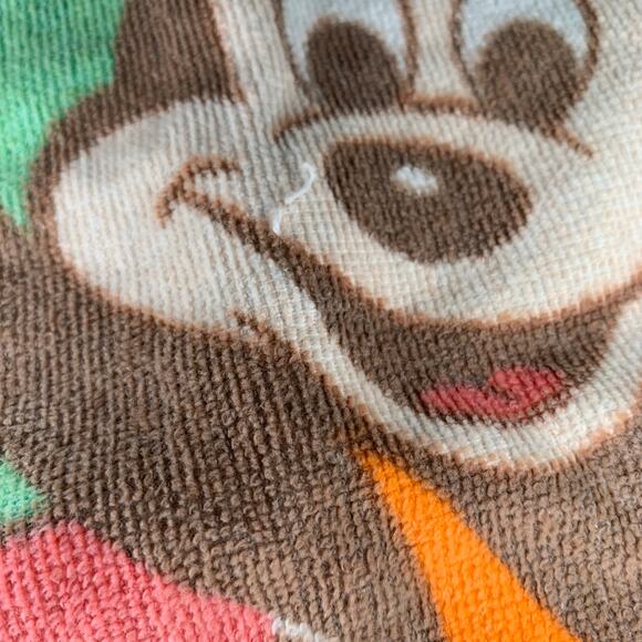 Vintage 90’s A Disney Exclusive Bath & Beach Towel Mickey Mouse Surfing Tubing - Picture 10 of 16